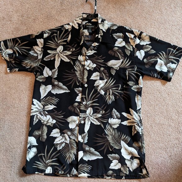 PLATINUM MODE Mens Hawaiian Short Sleeve - Picture 5 of 5